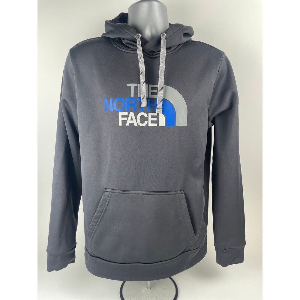 The North Face Men’s M Half Dome Pullover Charcoal/Gray Kangaroo Pouch Hoodie